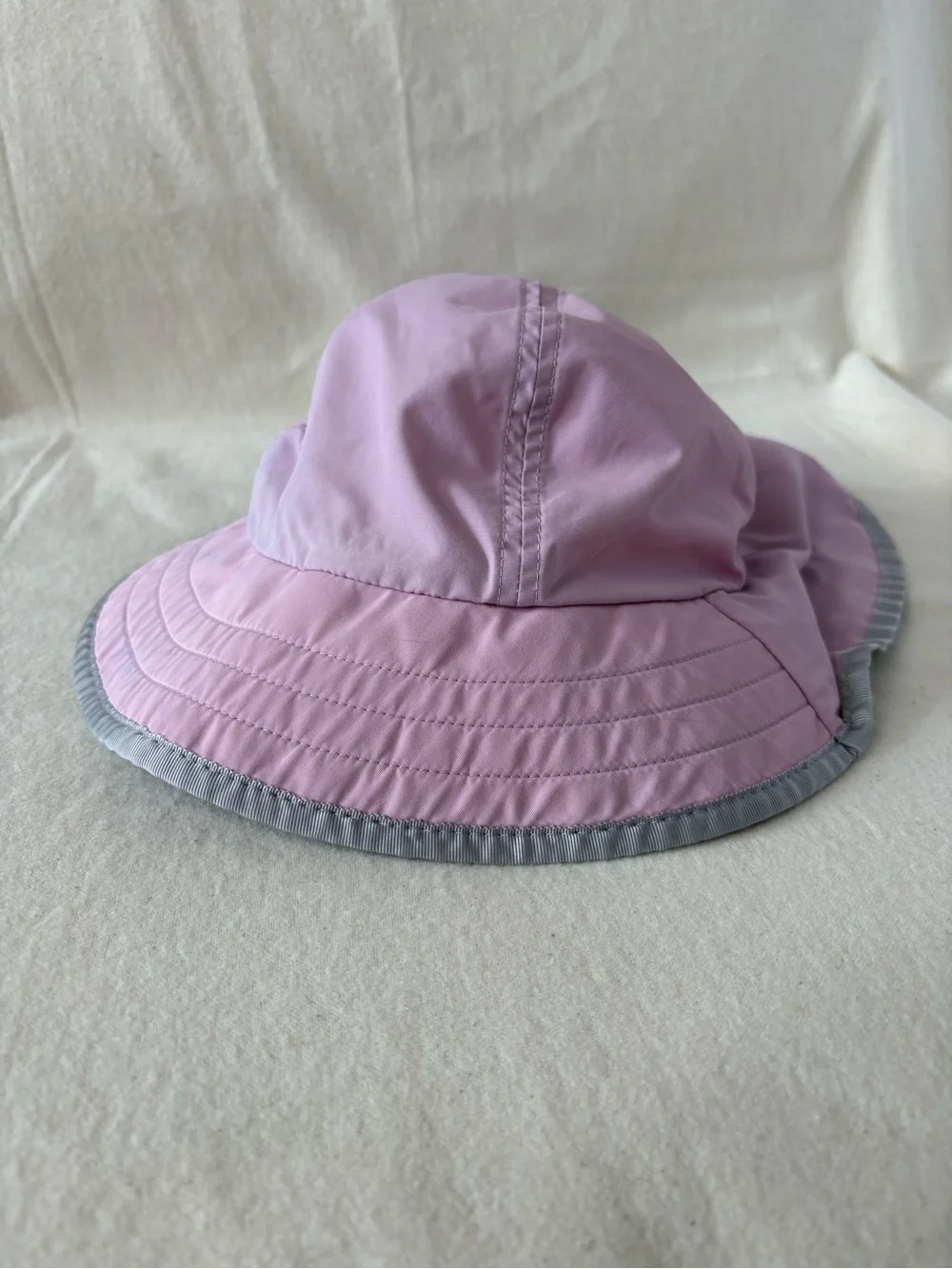 Sunday Afternoons Children's Purple Pink Sun Hat with Chin Strap Elastic Baby